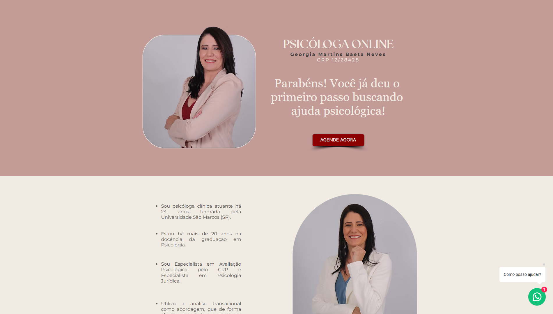 Georgia Neves - Psicóloga Online